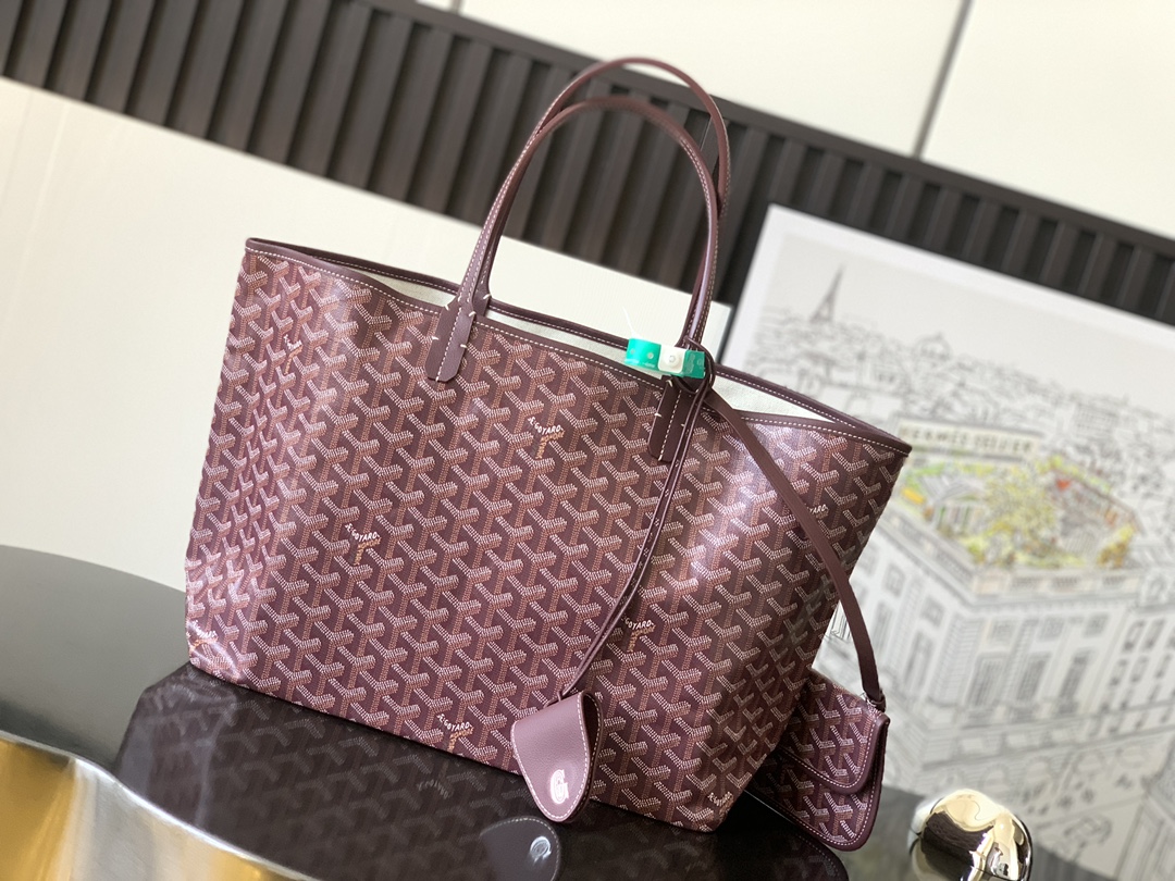 Saint Louis PM Tote Bag In Burgundy